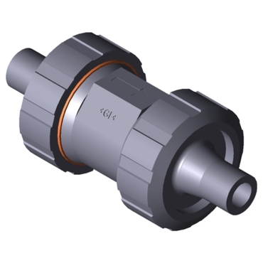 Ball check valve Series: 561 PVC-U Glued end PN16